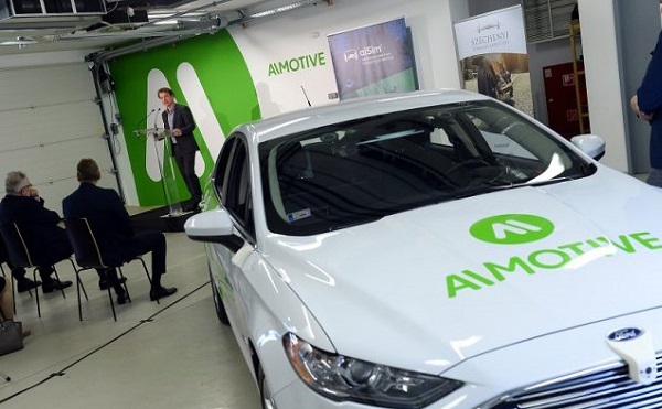 Hatmilliárd forintos tőkebefektetést kapott az önvezető járműveket fejlesztő AImotive Kft.