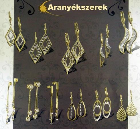 aranyékszerek