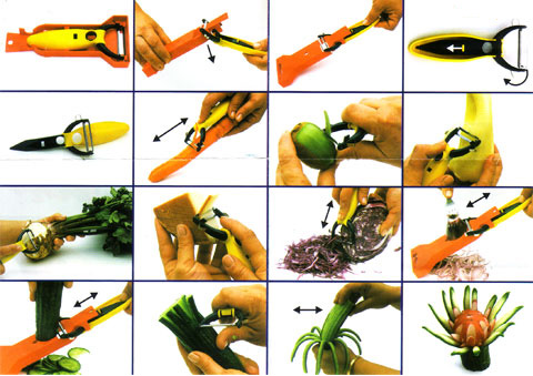 lengővillás hámozó