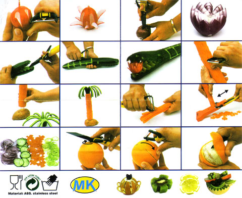 lengővillás hámozó