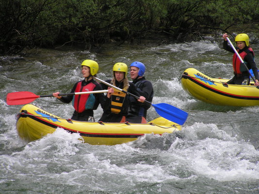 rafting