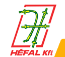 Héfal Kft. - személy- és tehergépjárművek flexibilis gumi, valamint fém fékcsöveinek gyártása, olaj-hidraulikus fékrendszerekhez, légféktömlők készítése sűrített levegővel működő fékrendszerekhez