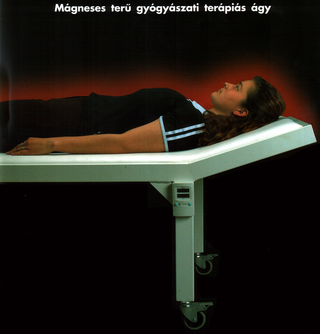 mágneses  terű terápiás ágy