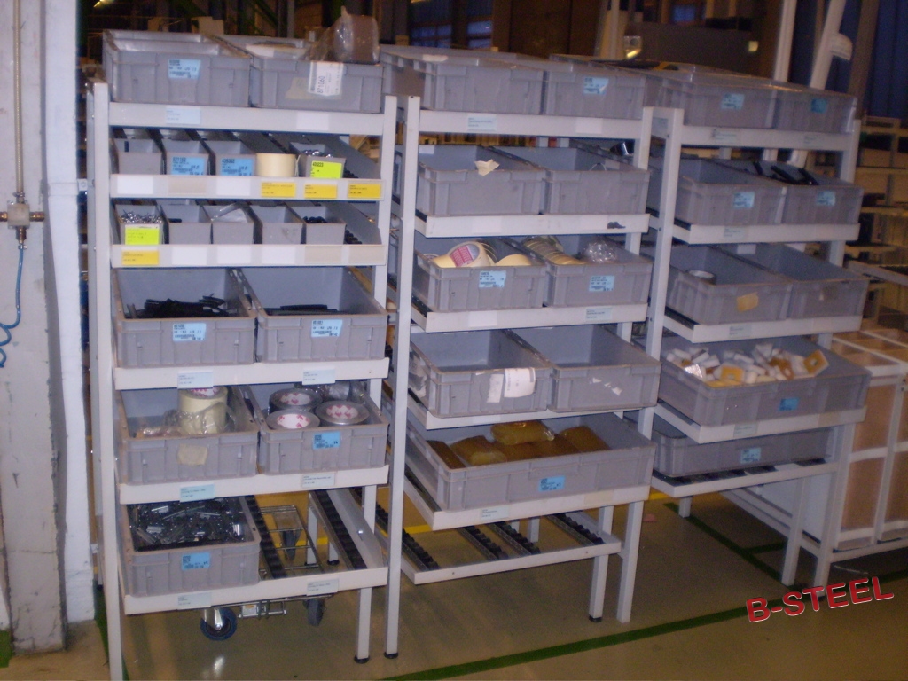 könnyű acélszerkezetek gyártása, alumínium profilokból készült egyedi berendezések, szerelősorok kiszolgálására alkalmas tároló és szállító berendezések, alkatrész szállító kocsik készítése ESD kivitelben