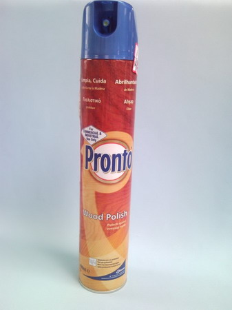 Pronto WOOD bútorápoló és tisztító aeroszol- 400ml