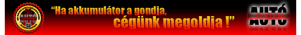 Autó system Kft. akkumulátor