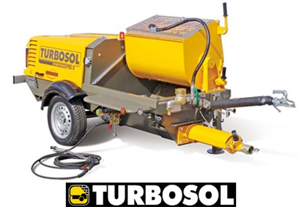 Turbosol - Habarcs és beton szállítási szórási rendszerek