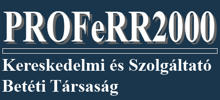 PROFeRR 2000 Kereskedelmi és Szolgáltató Betéti Társaság - különböző vasanyagok és az ezekből készült félkész és késztermékek, ipari vegyiáru, háztartási vegyiáru forgalmazása