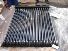 napkollektor, fűtés rásegítés