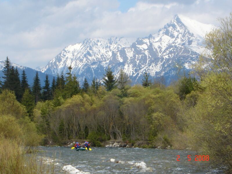 rafting a magas tátrában