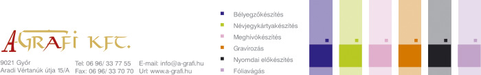 A-Grafi Kft. - lézergravírozás, mechanikus gravírozás, fotó gravírozás