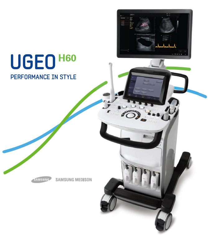 Samsung Medison UGEO H60 uh k&eacute;sz&uuml;l&eacute;k