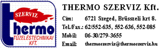 THERMO SZERVIZ Kft- Egészségre nevelő és szemléletformáló életmódprogramok a Thermo Szervíz Tüzeléstechnikai Kft.-nél TÁMOP-6.1.2-11/1-2012-0215